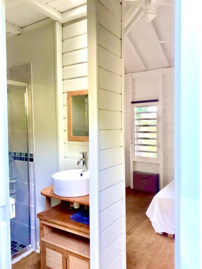Le Surf Lodge, chambre avec vue mer dans un écrin de verdure Deshaies Exterior foto