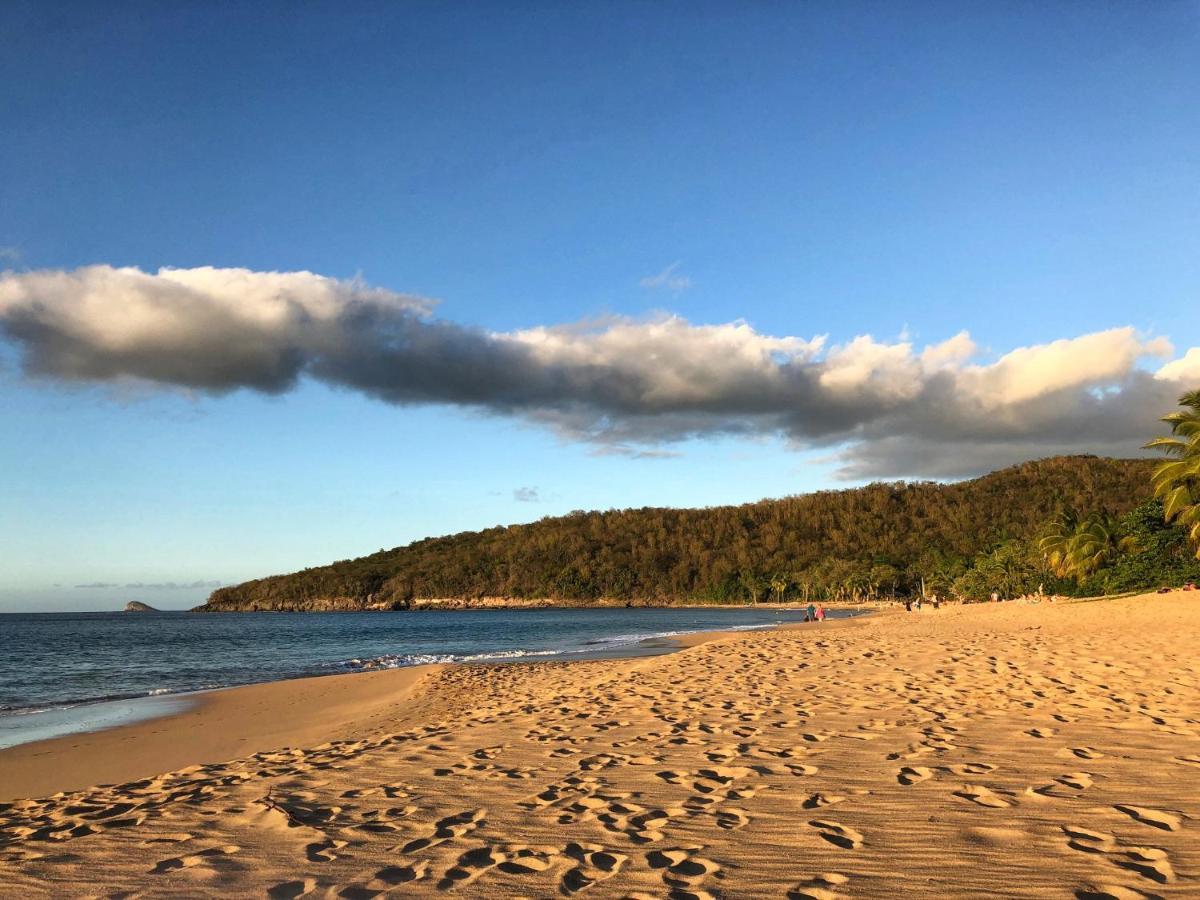 Le Surf Lodge, chambre avec vue mer dans un écrin de verdure Deshaies Exterior foto